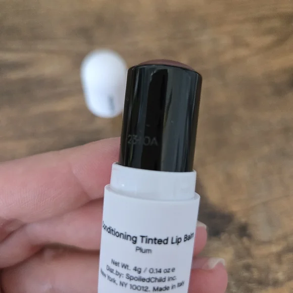 SpoiledChild Conditioning Tinted Lip Balm in Plum - Picture 4 of 5